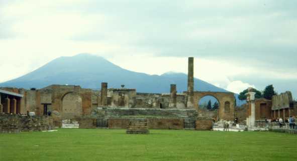 Pompeji und Vesuv